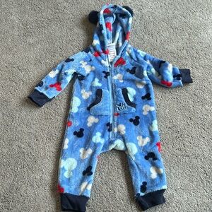 Disney Mickey zip onesie